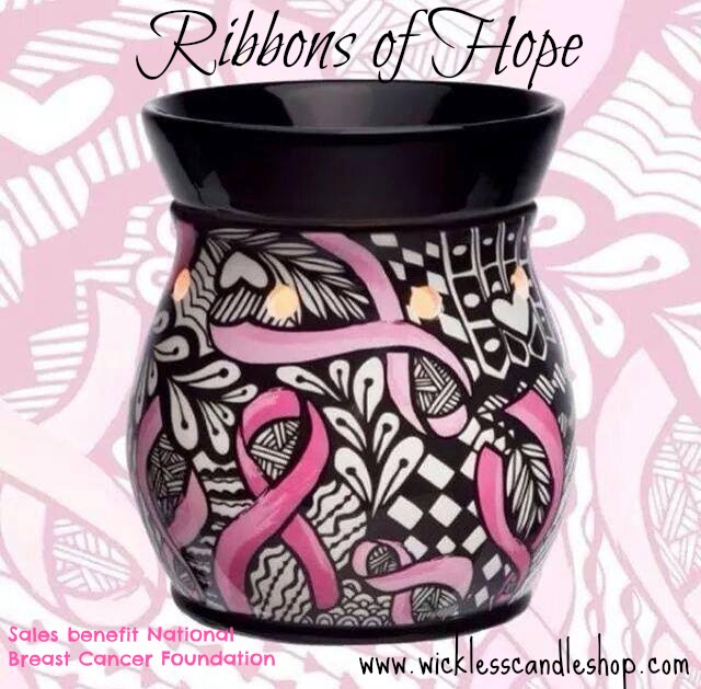 Breast Cancer Scentsy Warmer