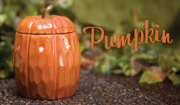 Pumpkin Scentsy Warmer of the Month September