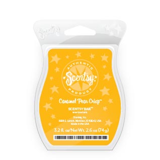 Caramel Pear Crisp Scentsy Bar of the Month