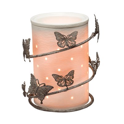 Scentsy Butterfly Wrap Silhouette Warmer