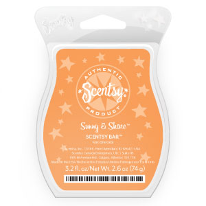 Scentsy Scent of the Month Sunny & Share April