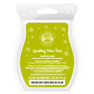 Sparkling Citrus Pear Scentsy Scent of the Month