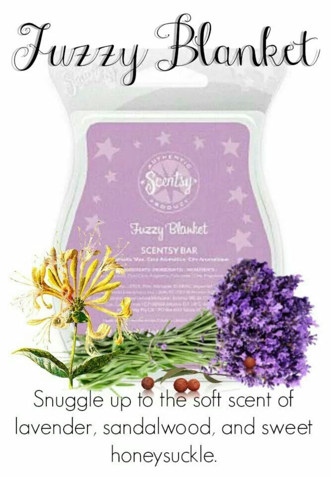 Fuzzy Blanket Scentsy Scent of the Month