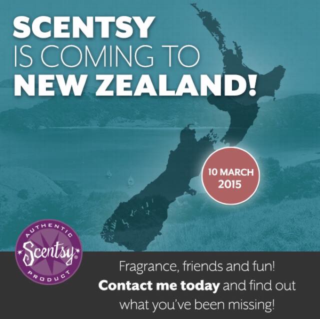 New Zealand Scentsy launch