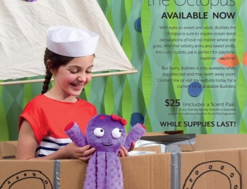 Bubbles The Octopus Scentsy Buddy