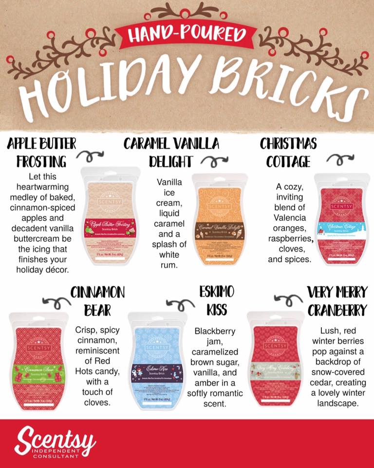 Scentsy Bricks Finally Available In The UK on 1st Novemver 2022