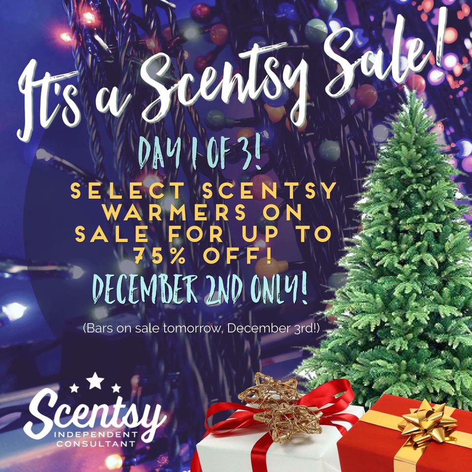 Scentsy winter sale 2015