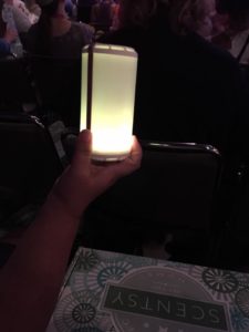 Scentsy battery powered light
